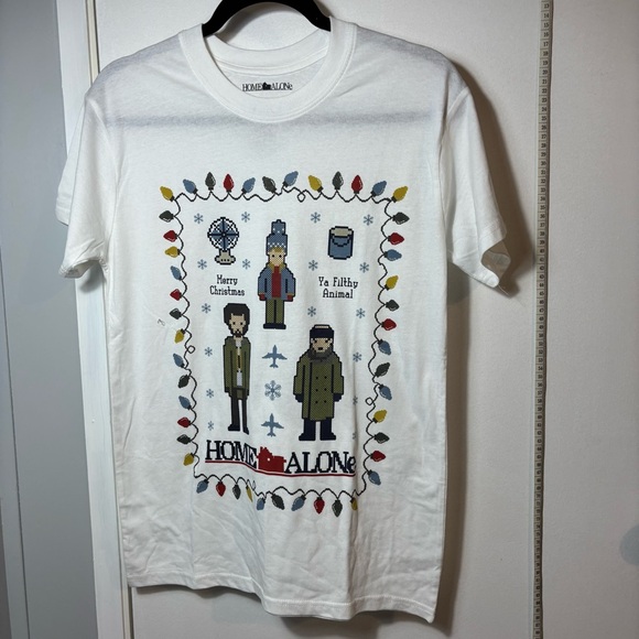 Home Alone White Graphic Tee - Picture 1 of 3